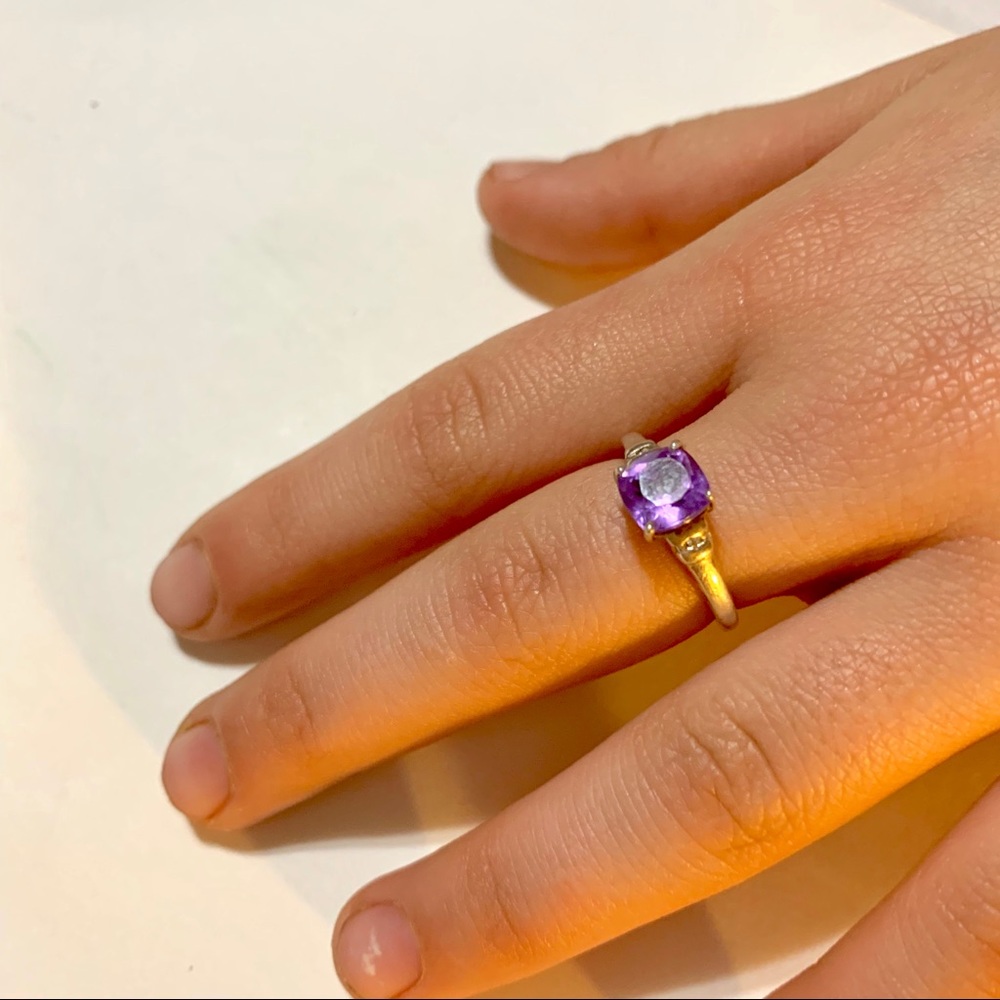 ON Hold for TRADE ✨Color Change Sapphire Vintage - Picture 6 of 8